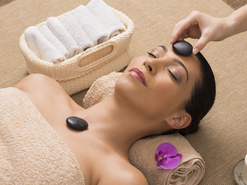 Relaxing Hot Stone Massage